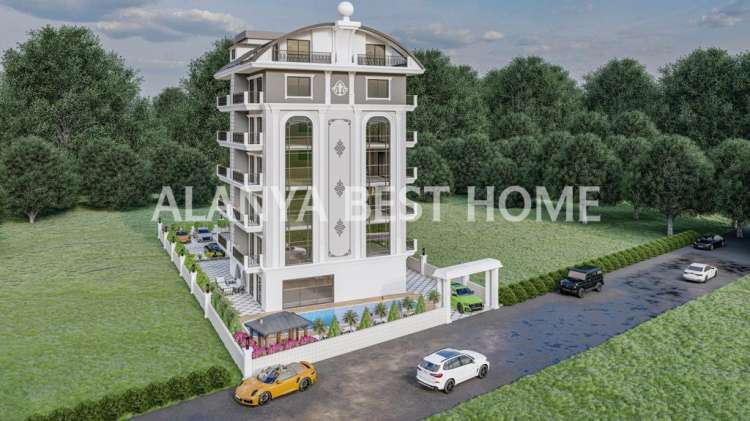 OBA'DA İNŞAATI DEVAM EDEN PROJE'DE TAKSİT İMKANI İLE SATILIK 1+1 DAİRELER 